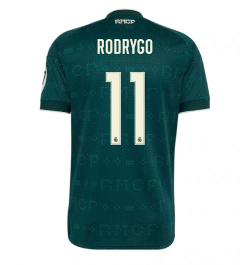 Real Madrid Rodrygo Goes #11 Venkovní Dres 2026-27 Krátký Rukáv Real Madrid Rodrygo Goes #11 Venkovní Dres 2026-27 Krátký Rukáv
